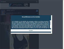 Tablet Screenshot of mademoisellekel02.skyrock.com