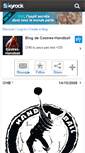 Mobile Screenshot of castres-handball.skyrock.com