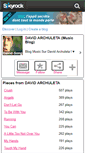 Mobile Screenshot of david-song.skyrock.com