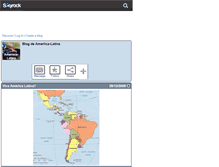 Tablet Screenshot of ameriica-latina.skyrock.com