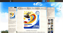 Desktop Screenshot of colombia-2011.skyrock.com