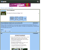 Tablet Screenshot of cheval-detresse.skyrock.com