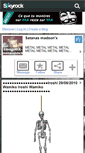 Mobile Screenshot of emogothx-metaladdict666.skyrock.com