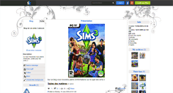 Desktop Screenshot of les-sims-3-astuces.skyrock.com