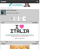 Tablet Screenshot of forzaitalia.skyrock.com