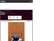 Tablet Screenshot of amazingsport.skyrock.com
