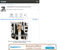 Tablet Screenshot of jimi-blue-forumpro.skyrock.com