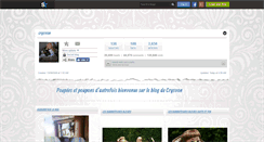 Desktop Screenshot of crysvon.skyrock.com