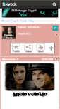 Mobile Screenshot of damon--elena.skyrock.com