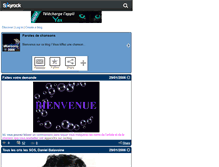 Tablet Screenshot of chansons-2006.skyrock.com