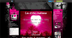 Desktop Screenshot of la-tite-indiana.skyrock.com