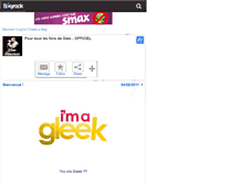 Tablet Screenshot of glee-direction.skyrock.com