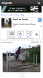 Mobile Screenshot of ecuriedecordon.skyrock.com