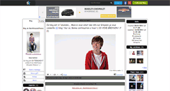 Desktop Screenshot of bestgreysonchance.skyrock.com