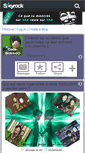 Mobile Screenshot of code-lyoko-oo.skyrock.com