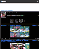 Tablet Screenshot of amelie-love-senna.skyrock.com