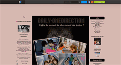 Desktop Screenshot of daily-onedirection.skyrock.com