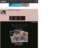 Tablet Screenshot of daily-onedirection.skyrock.com