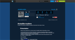 Desktop Screenshot of actualite-routiere.skyrock.com