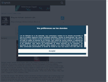 Tablet Screenshot of mickael---jackson---jtm.skyrock.com