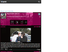 Tablet Screenshot of amelie--dylan--x3.skyrock.com