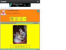 Tablet Screenshot of elviradespetitsvelours.skyrock.com