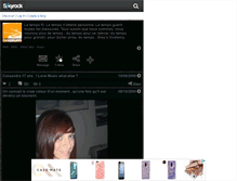 Tablet Screenshot of cassieleone.skyrock.com