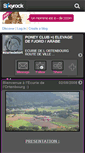 Mobile Screenshot of ecuriedelortenbourg.skyrock.com