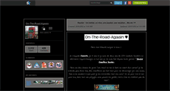 Desktop Screenshot of on-the-road-agaain.skyrock.com