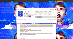 Desktop Screenshot of love-justin-bieber16.skyrock.com