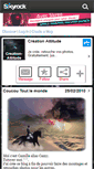 Mobile Screenshot of creation-attitude.skyrock.com