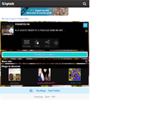 Tablet Screenshot of chancou.skyrock.com