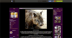 Desktop Screenshot of lavieanimal.skyrock.com