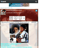 Tablet Screenshot of fans-de-michael-jackson.skyrock.com