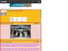 Tablet Screenshot of decor-mariage-voyageur.skyrock.com