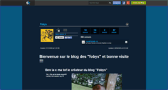 Desktop Screenshot of fobys.skyrock.com