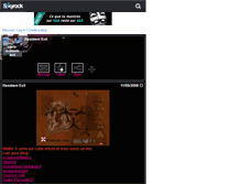 Tablet Screenshot of chris-resident-evil.skyrock.com