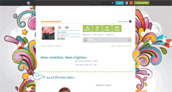 Desktop Screenshot of moncombat147.skyrock.com