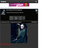 Tablet Screenshot of harry-potter-prologue.skyrock.com