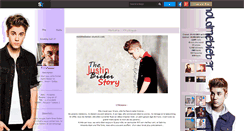 Desktop Screenshot of holdmebieber.skyrock.com