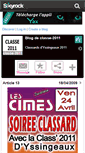 Mobile Screenshot of classe-2011.skyrock.com