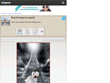 Tablet Screenshot of homage-aux-anges62.skyrock.com