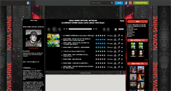 Desktop Screenshot of novashine-officiel.skyrock.com