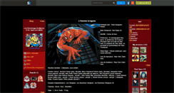 Desktop Screenshot of fiches-marvel.skyrock.com