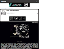Tablet Screenshot of ghost-amber-music.skyrock.com