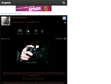 Tablet Screenshot of eternal-ink.skyrock.com