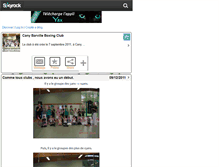 Tablet Screenshot of canybarvilleboxingclub.skyrock.com