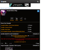 Tablet Screenshot of deseptik-music.skyrock.com