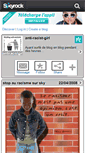 Mobile Screenshot of antiracistgirl.skyrock.com