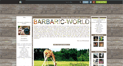 Desktop Screenshot of barbaric-world.skyrock.com